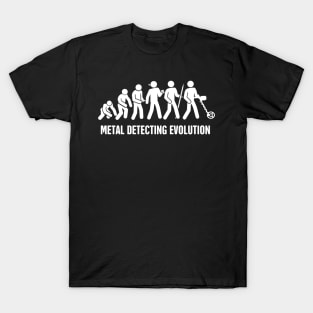 Metal Detecting Evolution T-Shirt